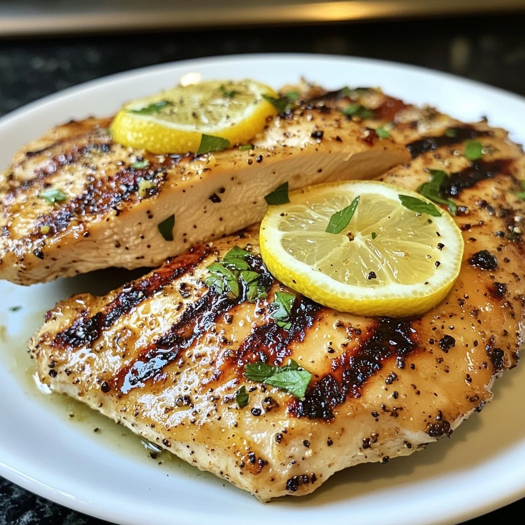 Chicken Breast with Lemon and Herbs