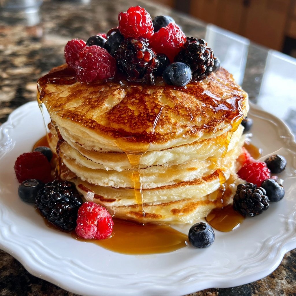 30-Minute Breakfast-for-Dinner Pancakes Recipe