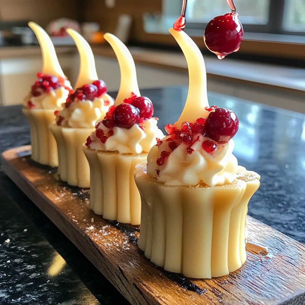 Edible Christmas Candles