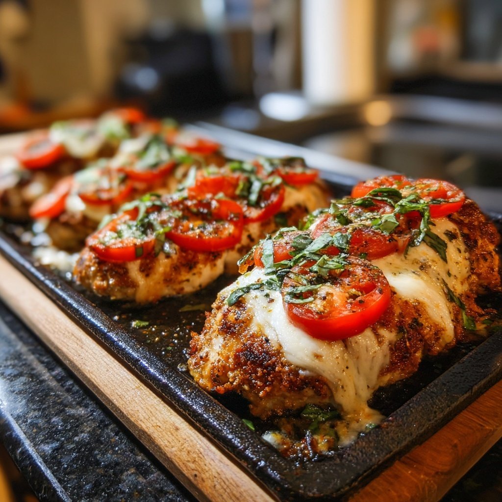 Healthy Chicken Caprese Bake