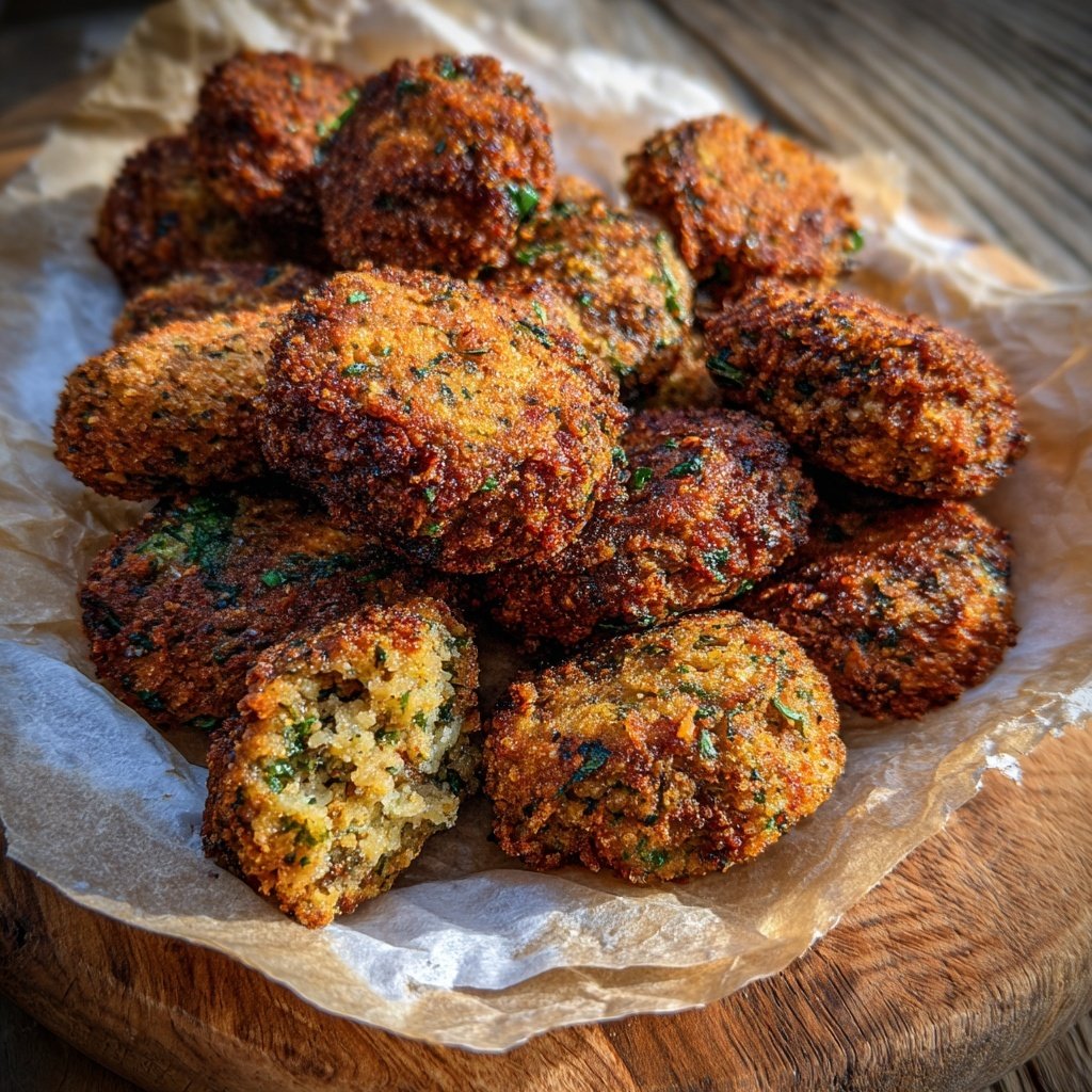 Super Bowl Crispy Falafel Nuggets