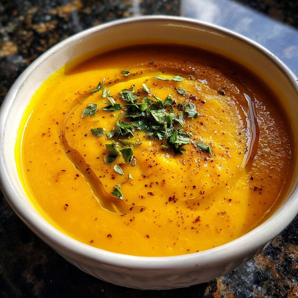 Squash Soup Warming Recipe