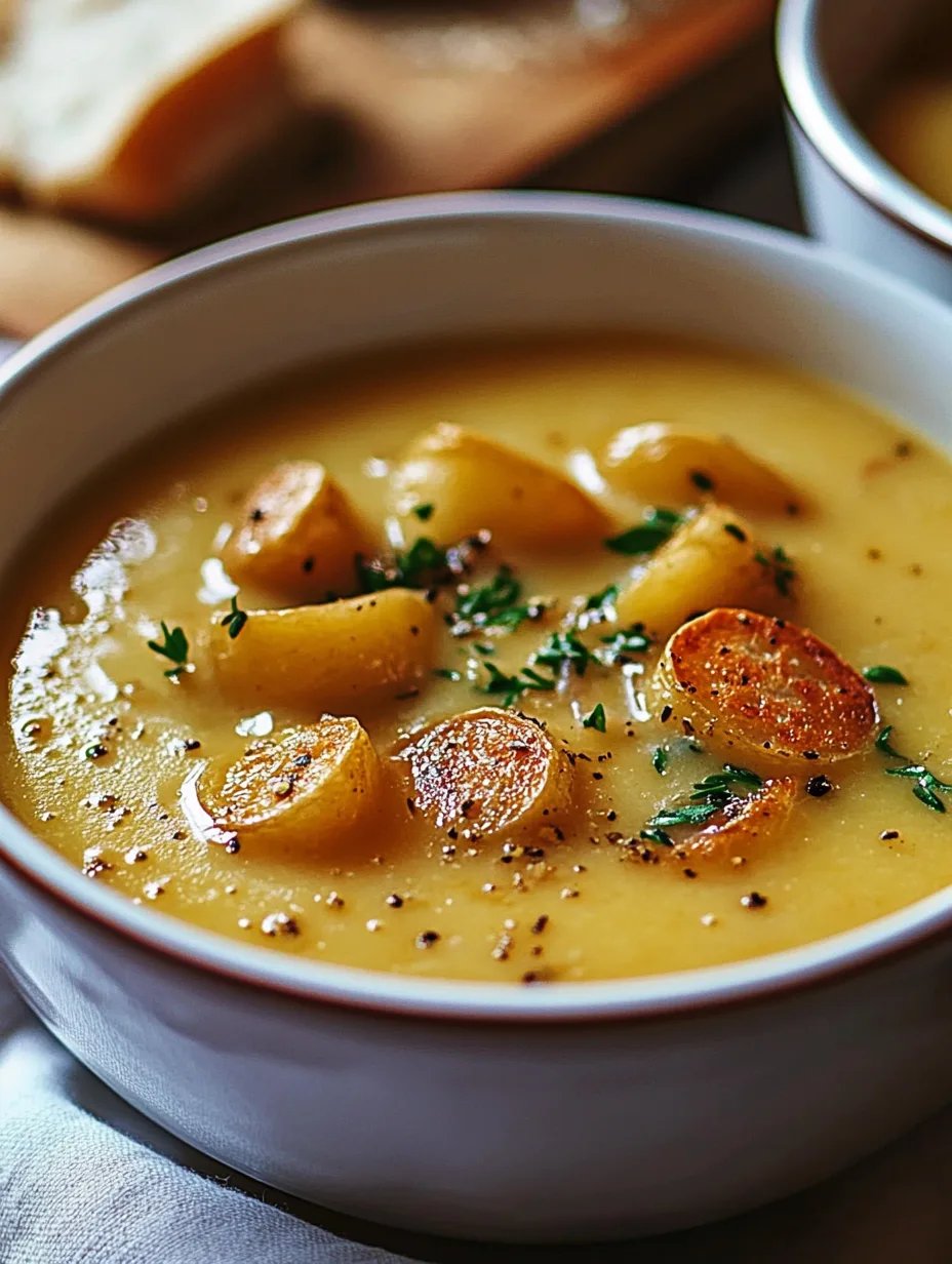 Country French Garlic Soup