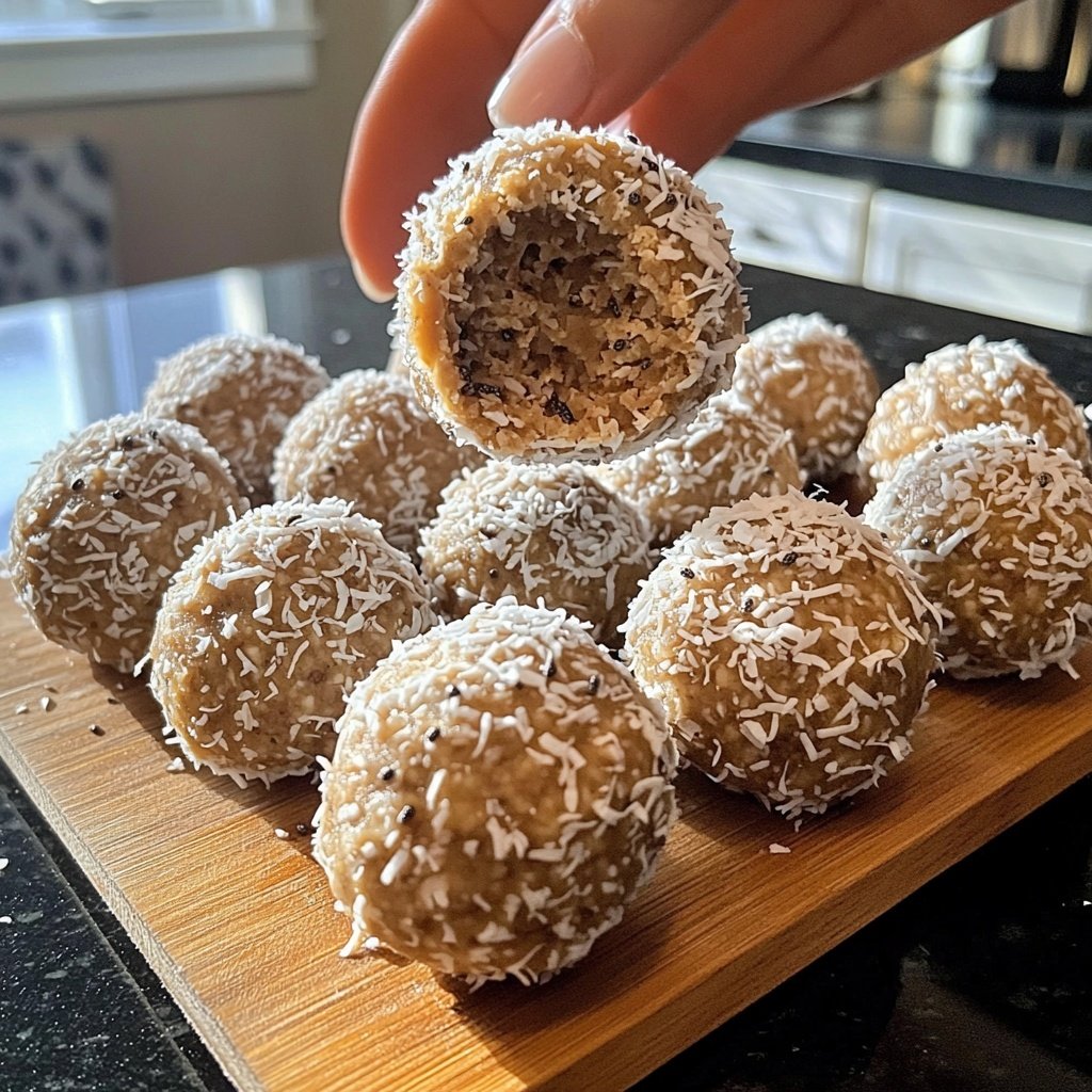 Almond Butter Protein Balls
