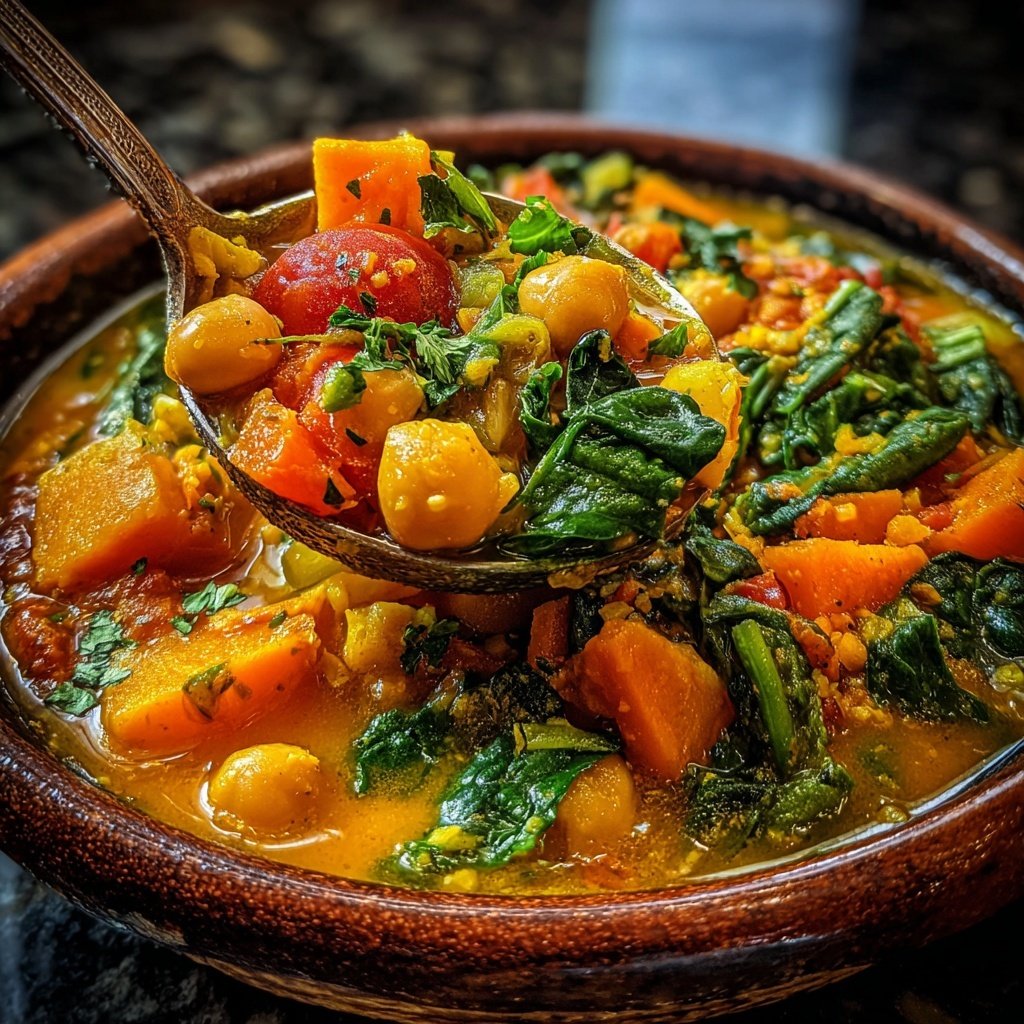 Healthy Crockpot Vegetable Curry