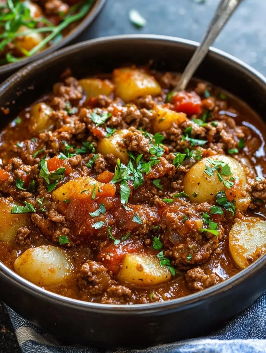 Easy Ground Beef Potato Dinner