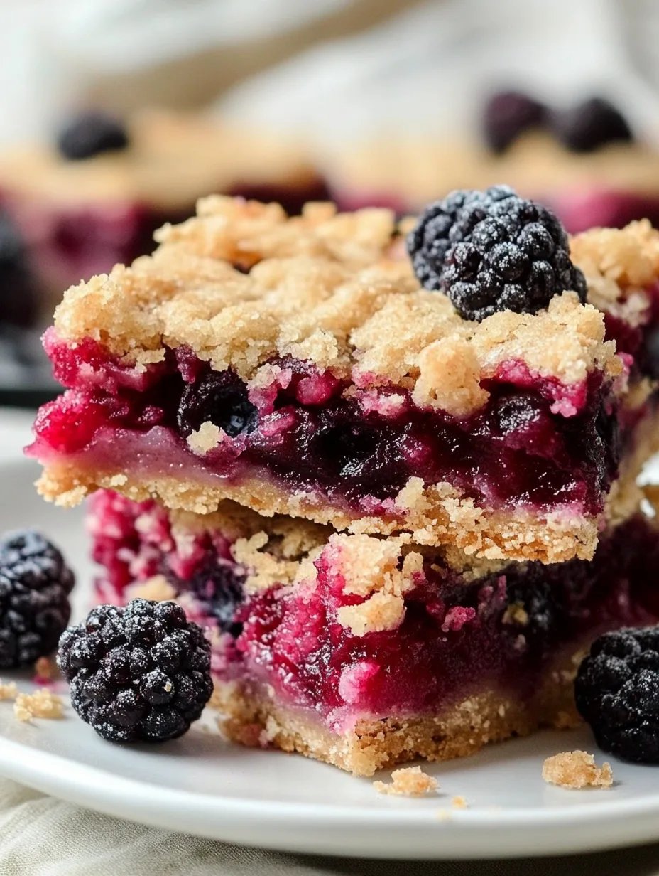 Vegan Berry Crumble Bars