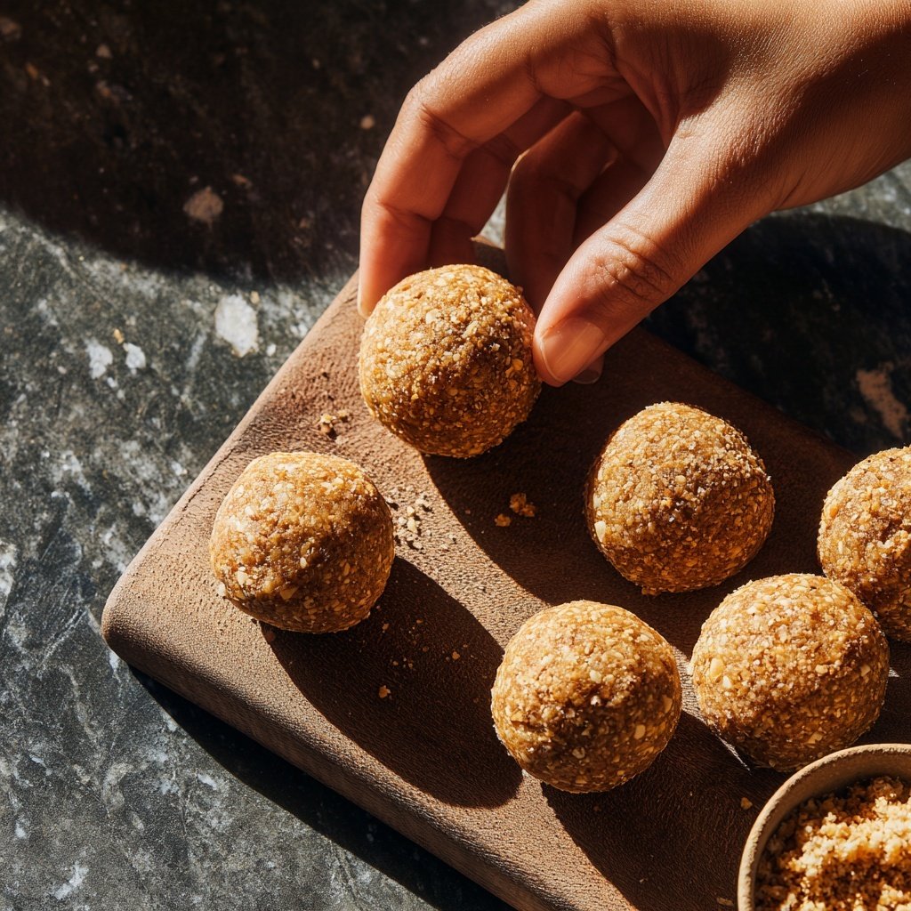Protein Balls with Peanut Flour