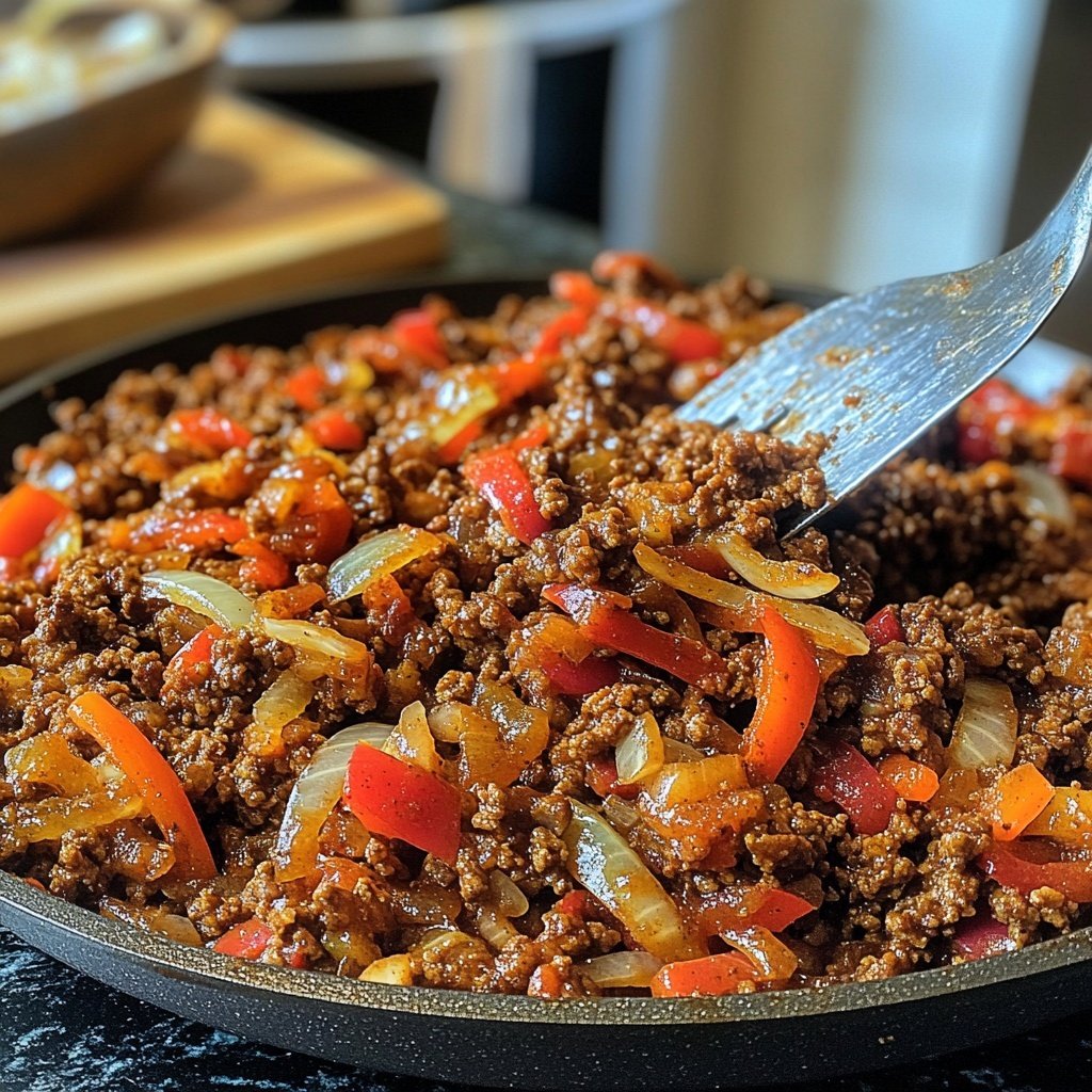 Ground Beef Skillet Smoky