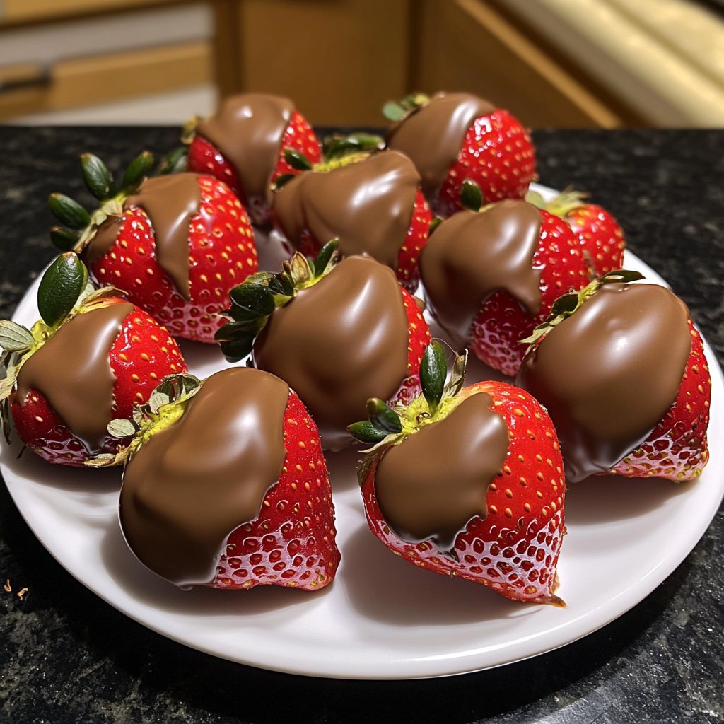 Chocolate Covered Strawberries Recipe