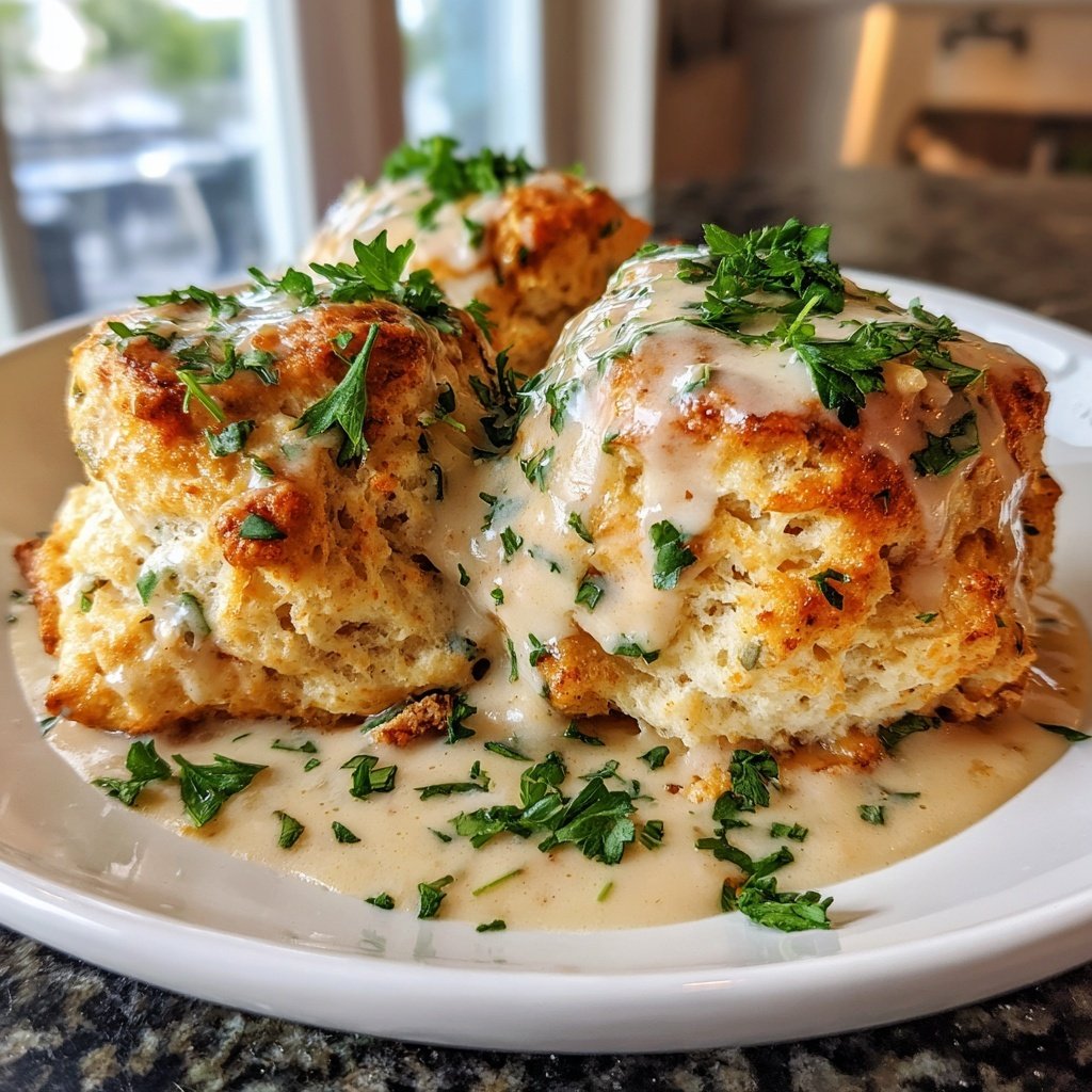 Comfort Food Chicken And Biscuits
