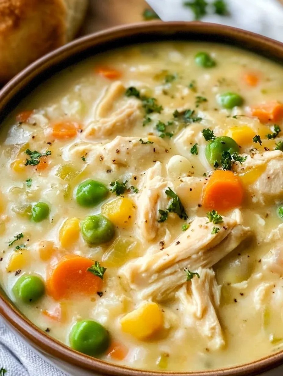 Chicken Pot Pie Soup Recipe