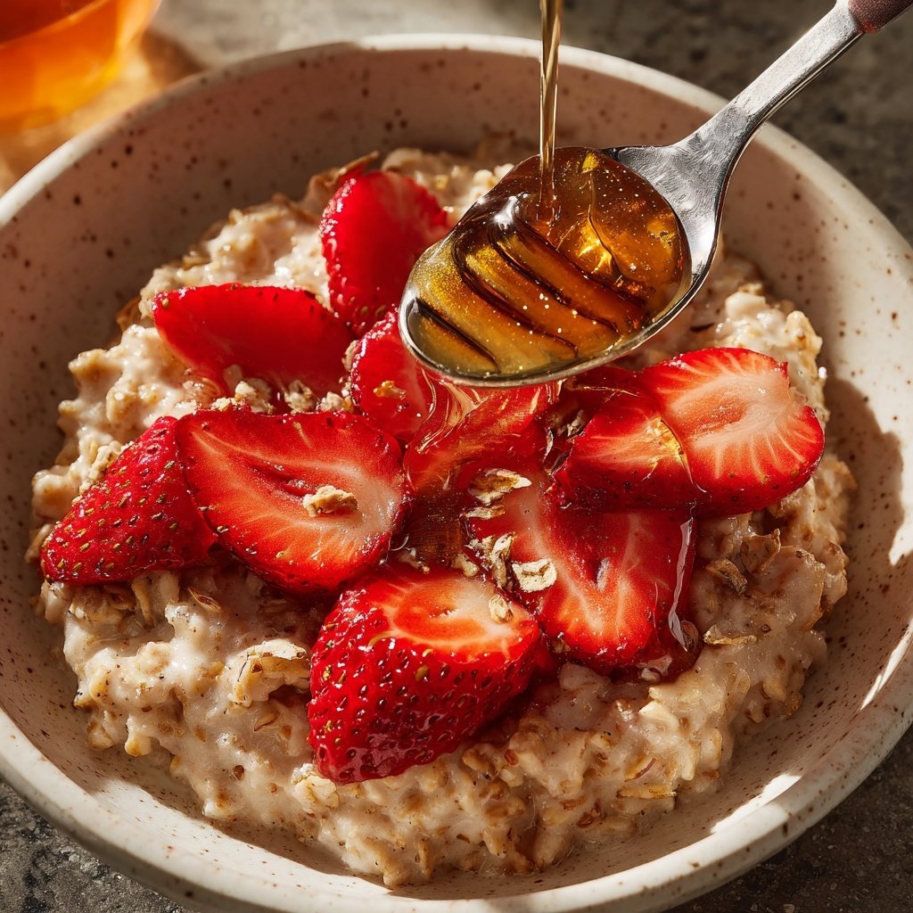 Fresh Strawberry Oatmeal