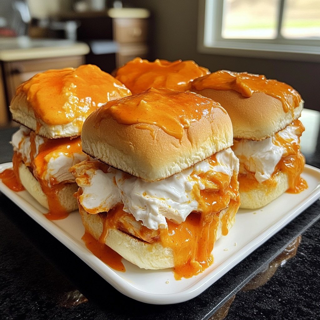 Buffalo Chicken Sliders
