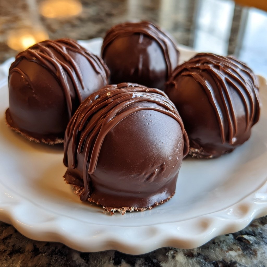 Chocolate Raspberry Truffles