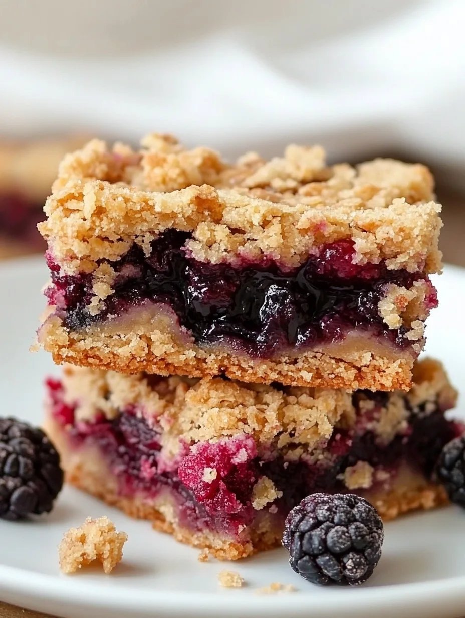 Vegan Berry Crumble Bars