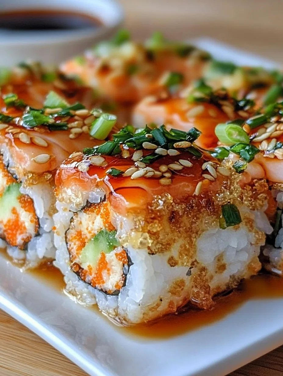 Easy Spicy Salmon Sushi Bake Recipe